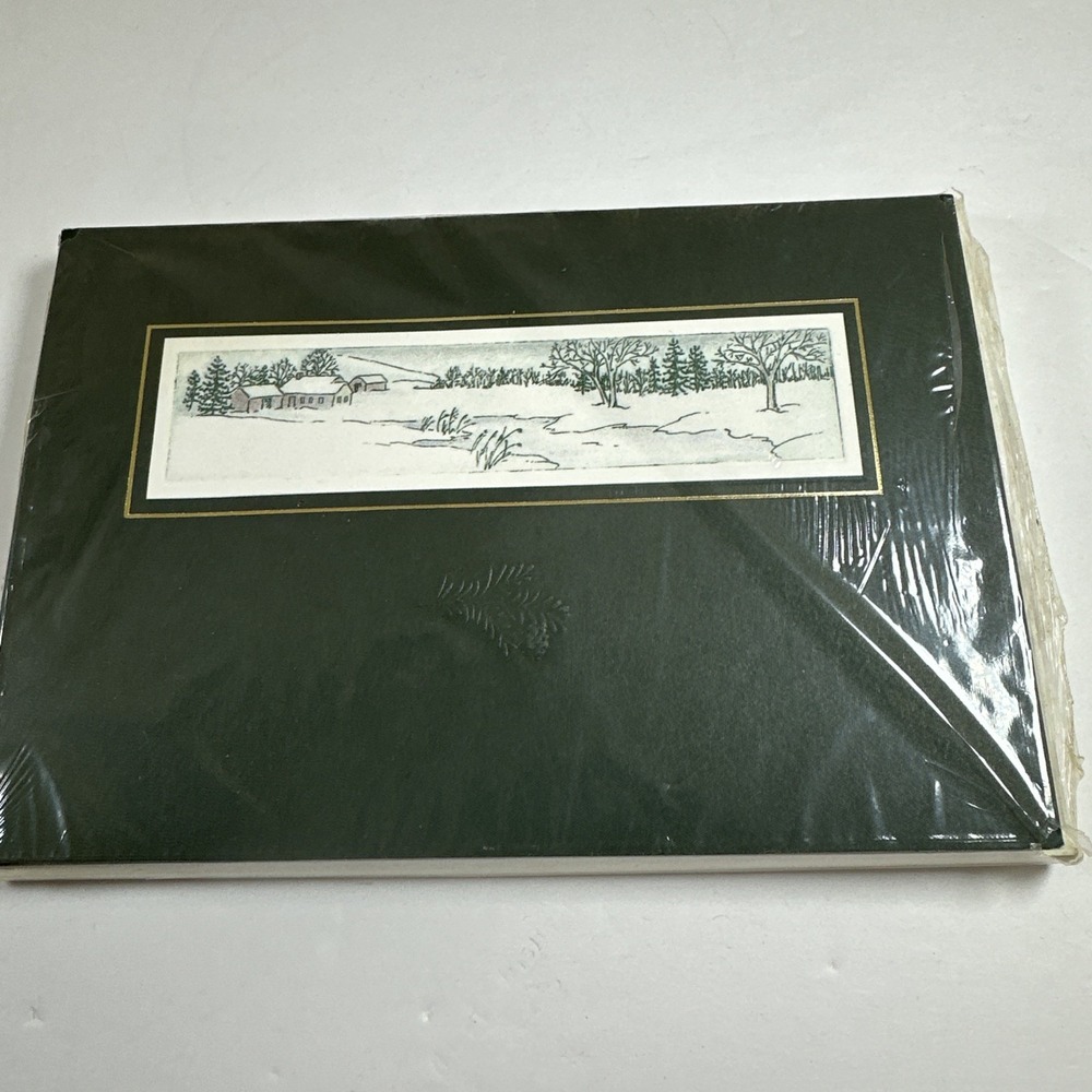 Hallmark Crown Happy New Year Cards & Envelopes 12 New Made In USA